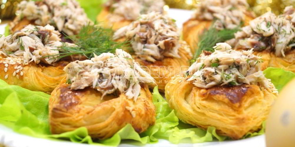 Рецепт слойки аппетитные