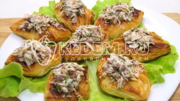 слойки аппетитные