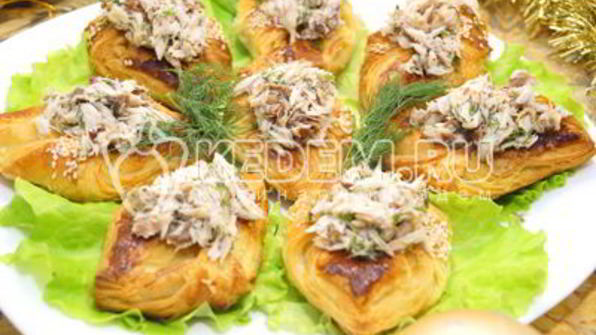 слойки аппетитные