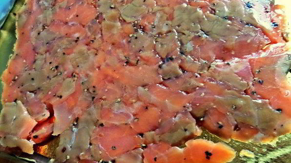 слойки с картошкой и лососем