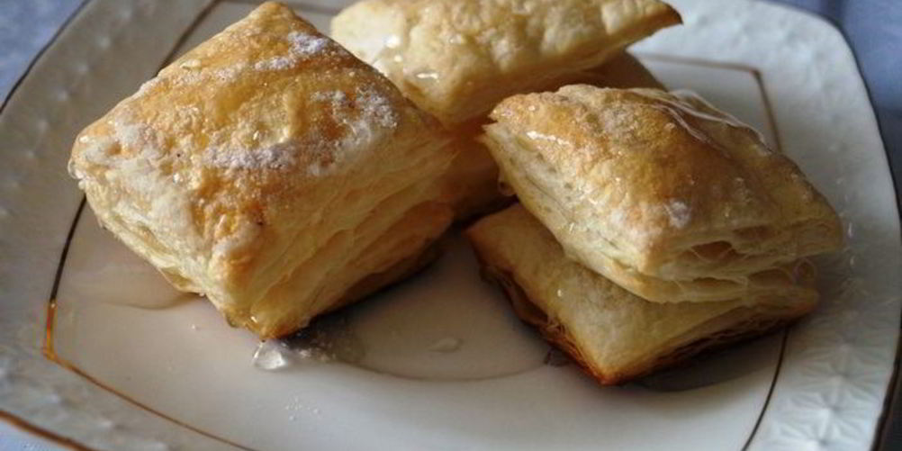Рецепт слойки с корицей и медом