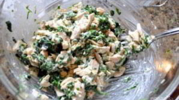 слойки с курицей и сыром