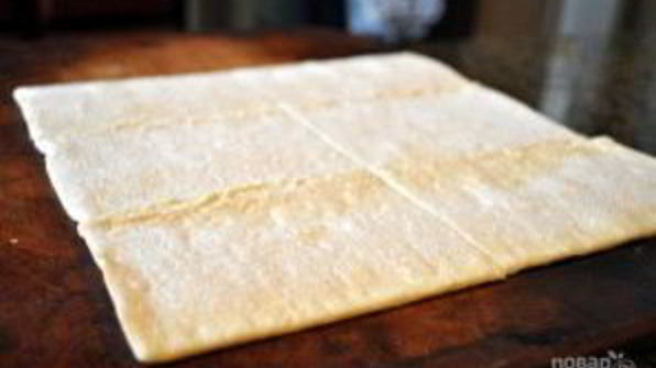 слойки с курицей и сыром