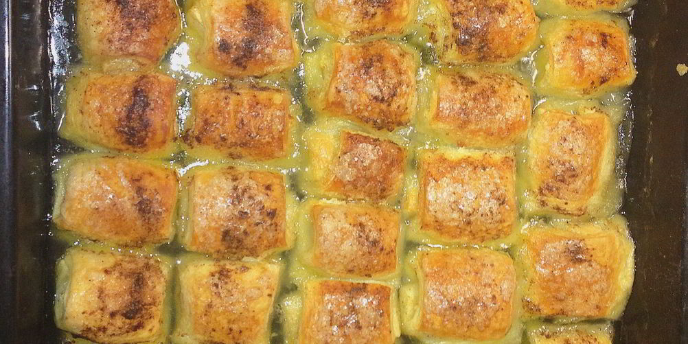 Рецепт слойки с яблоками и спрайтом