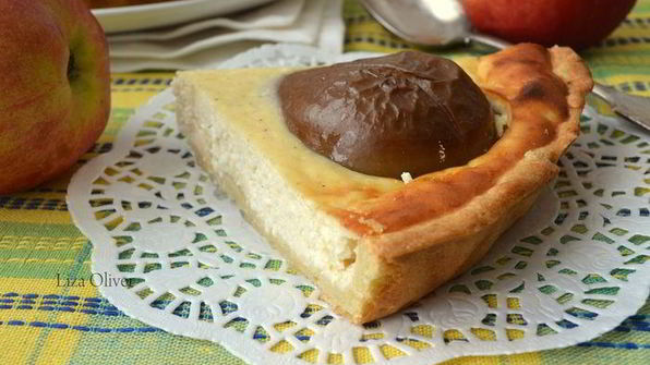 чудесный творожник с фаршированными грушами