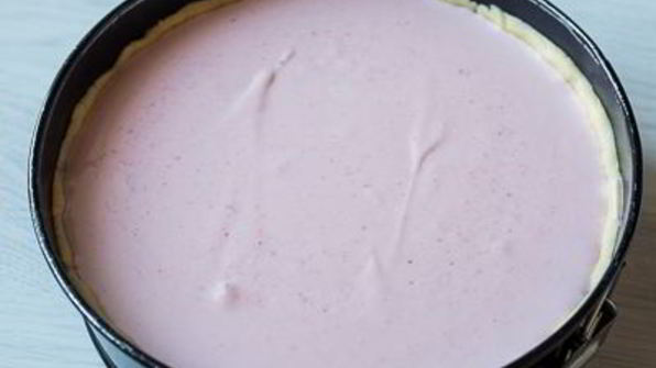 клубничный творожник