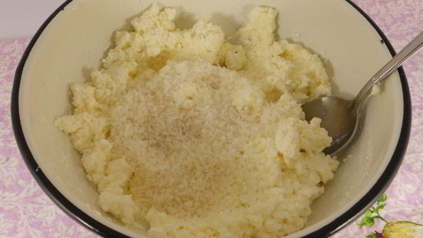 кокосовые сырники с бананом