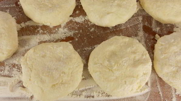 кокосовые сырники с бананом