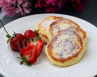 Нежные сырники из творога в духовке