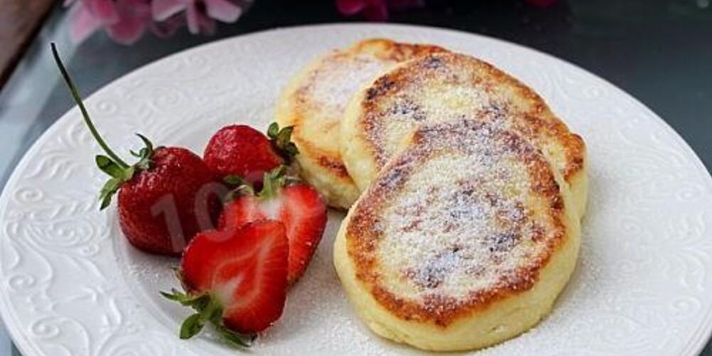 Рецепт нежные сырники из творога в духовке