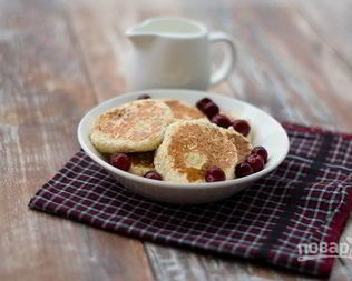 Полезные сырники с отрубями
