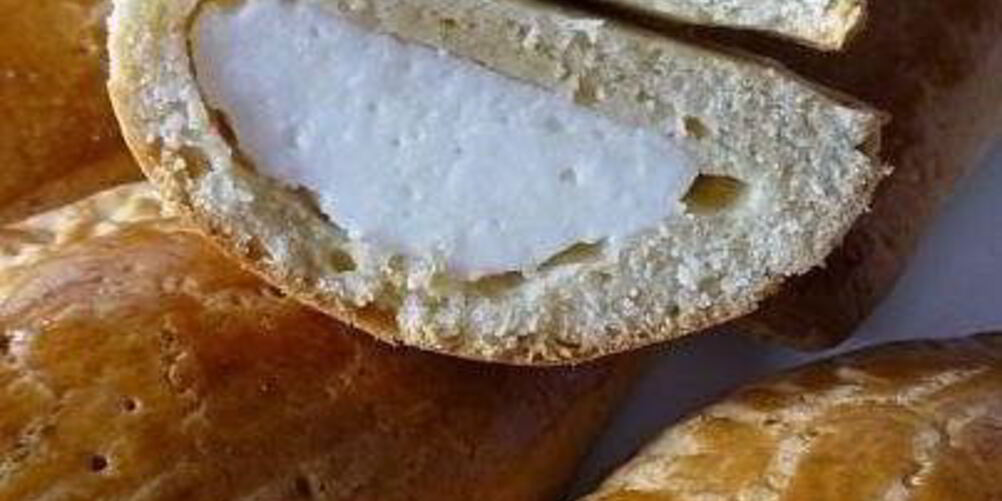 Рецепт сочни с ванильным творогом