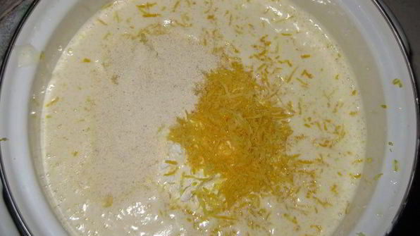 сырник с лимонным курдом