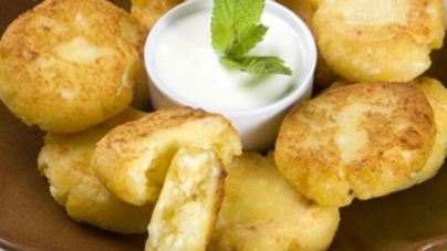 Сырники из адыгейского сыра с брынзой