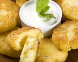 Сырники из адыгейского сыра с брынзой