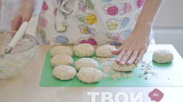 сырники из цельнозерновой муки с грушей