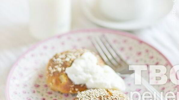 сырники из цельнозерновой муки с грушей