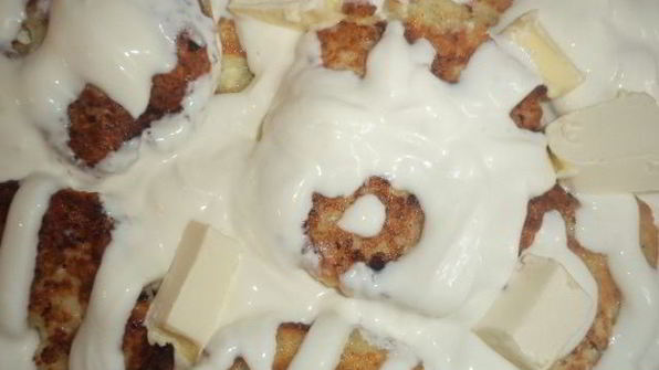 сырники под клубничным соусом