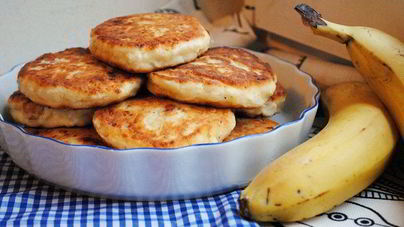 Сырники с бананом