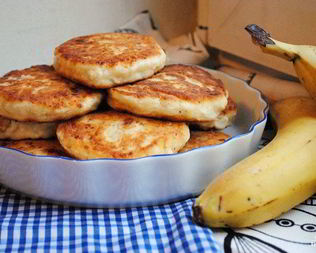 Сырники с бананом