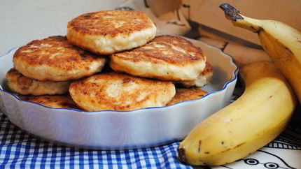 Сырники с бананом