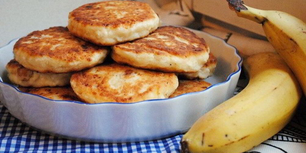 Рецепт сырники с бананом