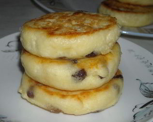 Сырники с изюмом