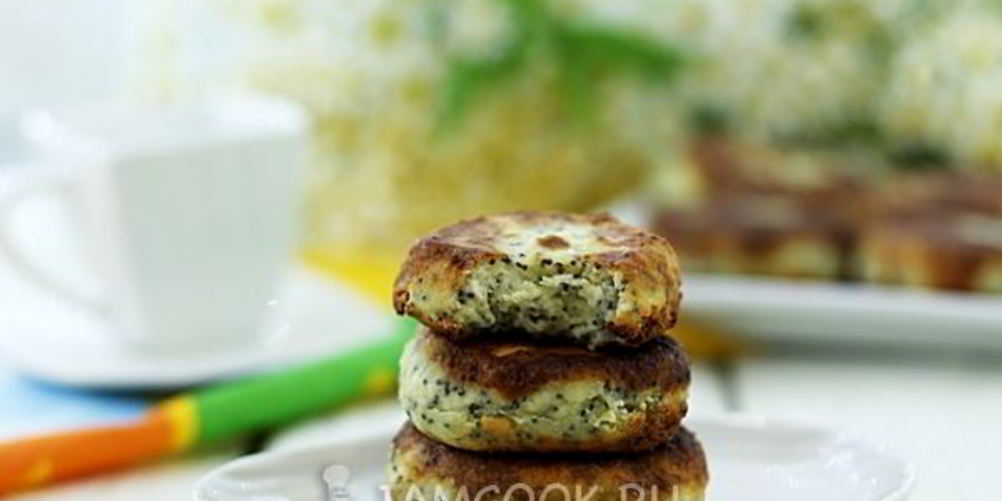 Рецепт сырники с маком