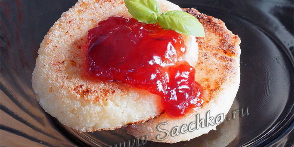 Рецепт сырники с манкой