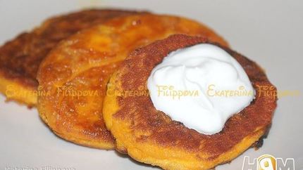 Сырники с морковью