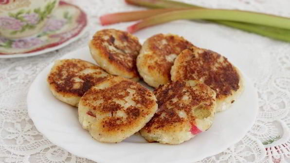 сырники с ревенем