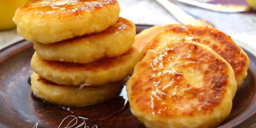 Рецепт сырники с яблоками