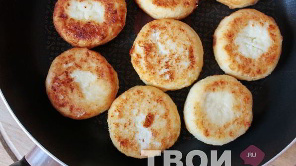 сырники с яблоком