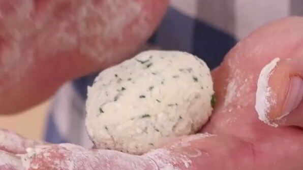 сырники с зеленью