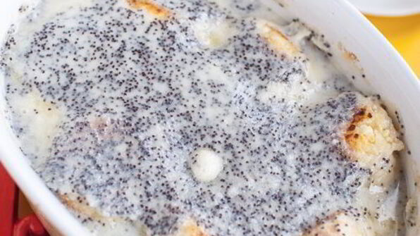 сырники в маковом соусе