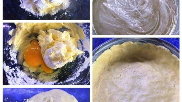 творожник с ягодной прослойкой и соленой карамелью