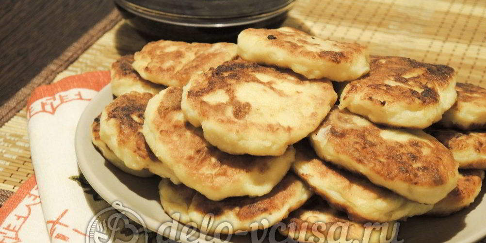 Рецепт ванильные сырники