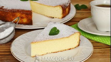 Воздушный творожник