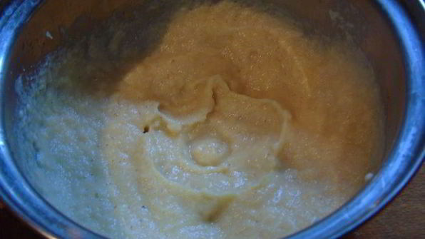 яблочные сырники в овсяной панировке без муки