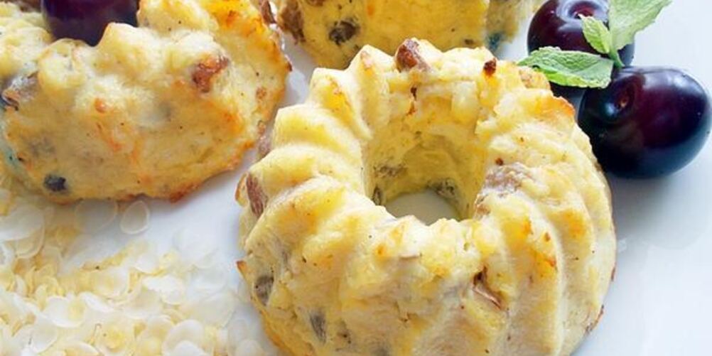 Рецепт запеченные сырники без муки и сахара