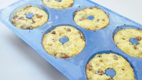 запеченные сырники без муки и сахара