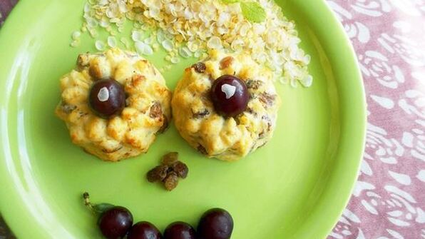 запеченные сырники без муки и сахара