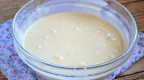 бисквитное тесто с молоком