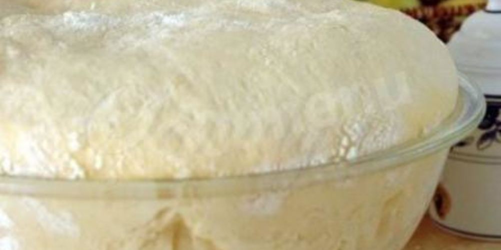 Рецепт быстрое тесто для пирогов и плюшек