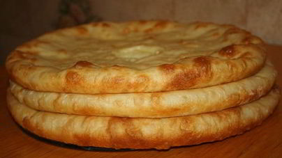 Домашнее тесто для осетинских пирогов