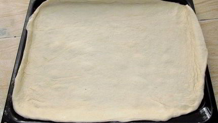 Дрожжевое тесто для пиццы