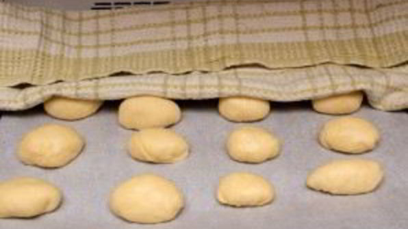 дрожжевое тесто с творогом