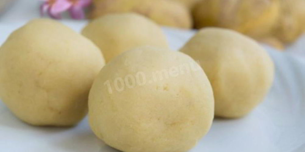 Рецепт картофельное тесто для пирожков