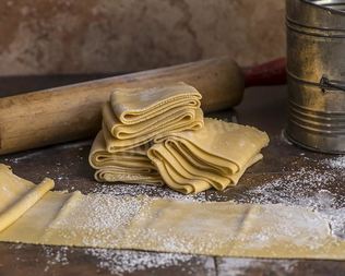 Классическое тесто для лазаньи