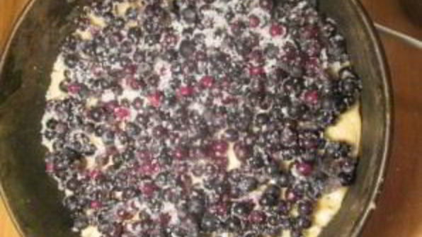 песочное тесто для пирога с ягодами